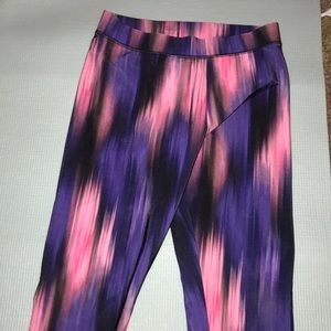 Pink and purple leggings